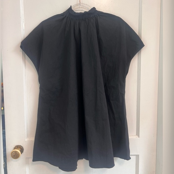 Tuckernuck Pomander Place Black Rae Blouse Size XXL LIKE NEW - Picture 7 of 7